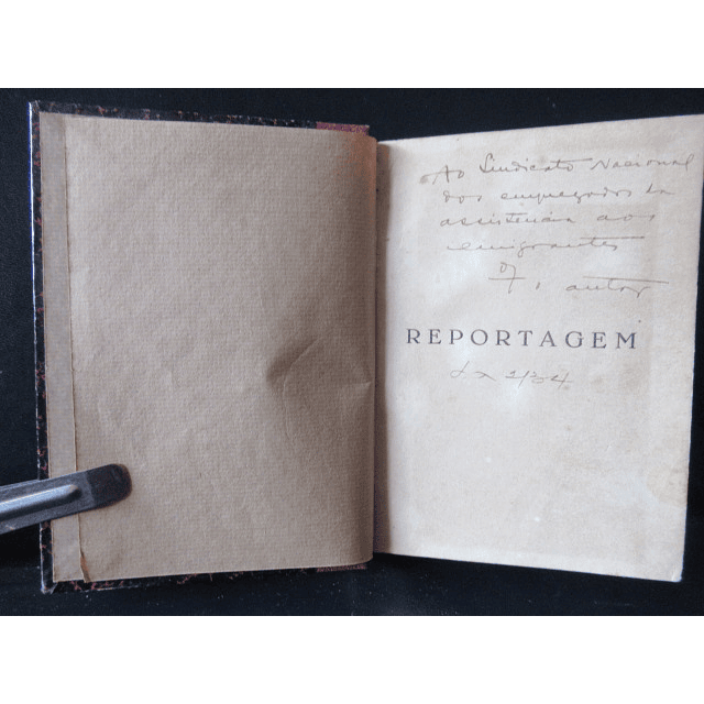 Reportagem 1932 Luiz Teixeira/Stuart