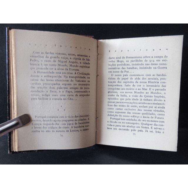 Reportagem 1932 Luiz Teixeira/Stuart