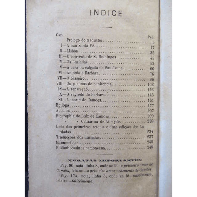 A Agonia Luiz De Camões Romance Histórico 1880 Amadeu Tissot/Alberto Pimentel