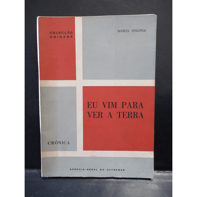 Eu Vim Para Ver A Terra 1965 Maria Ondina
