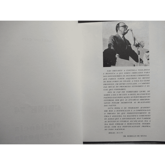 Guiné 74 Vigilância E Resposta 1974 Horácio Caio