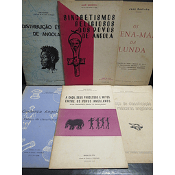 Povos De Angola Máscaras/Caça/Religião/Cerâmica/Distribuição Étnica 1961/74 José Redinha