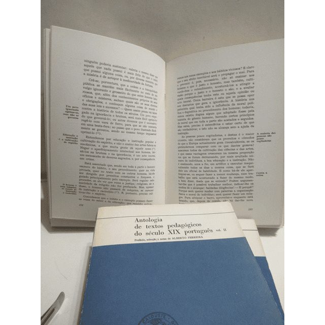 Antologia Textos Pedagógicos Sec. XIX Português 1971/5 Alberto Ferreira