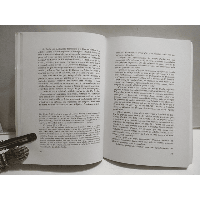 Para A História Da Instrução Popular 1973 F. Adolfo Coelho