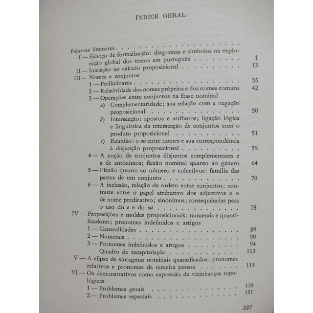 Gramática Simbólica Do português 1971 Óscar Lopes
