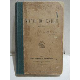 Notas Do Exilio 1891-1893 Bruno(José pereira Sampaio)
