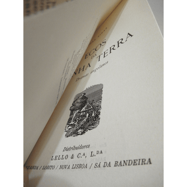 Ecos Da Minha Terra/Dramas Angolanos 1952 Óscar Ribas