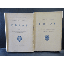 Estudos História Da Arte Arquitetura/Escultura E Pintura 1949/53 Vergílio Correia