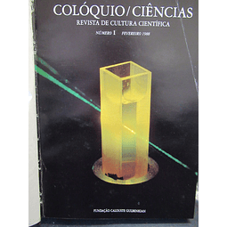 Colóquio/Ciências Revista Cultura Científica 1988/9 Fundação Calouste Gulbenkian