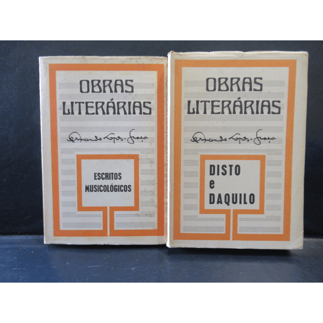 Escritos Musicológicos/Disto /Daquilo 1977 Obras Fernando Lopes Graça