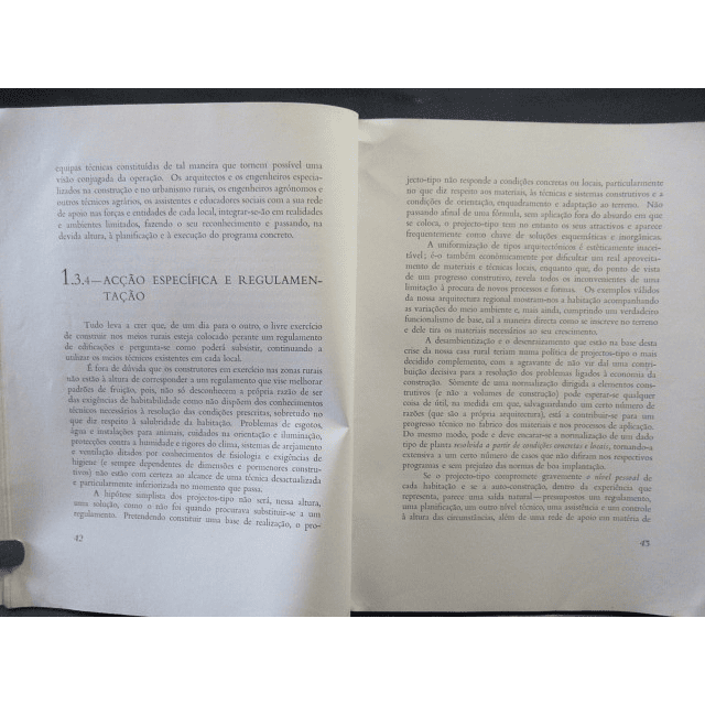 Problemas Atuais Da Pequena Habitação Rural 1960 Vasco Lobo/Alfredo Da Mata Antunes