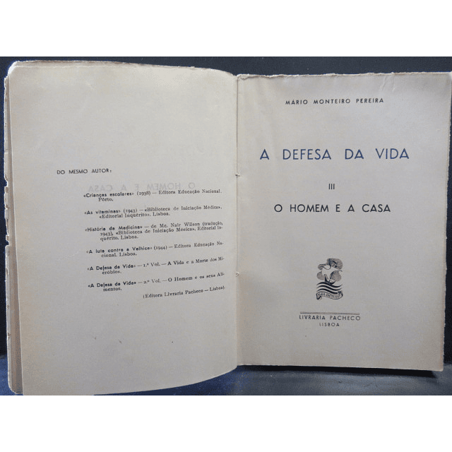 O Homem E A Casa 1945 Mário Monteiro Pereira