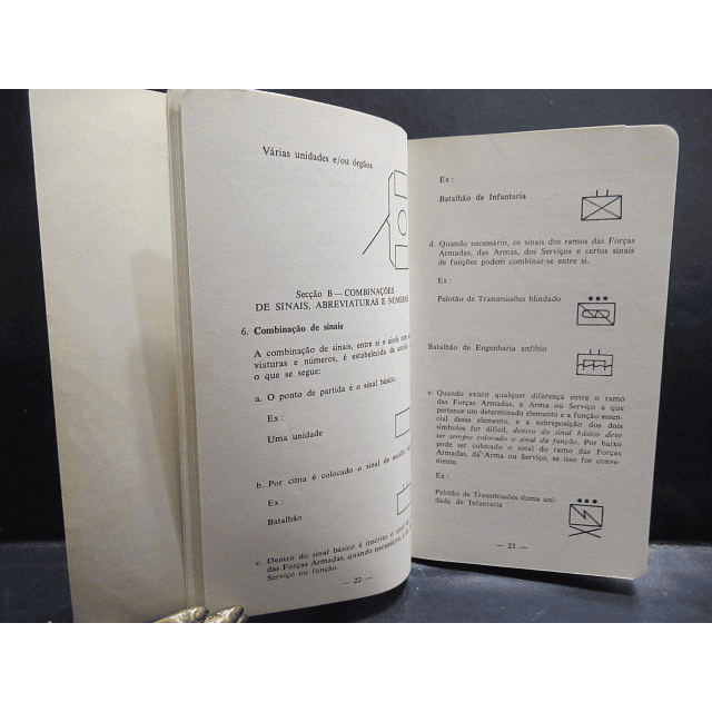 Código Sinais/Convencionais/Abreviaturas Militares 1955/72 Ministério Do Exército