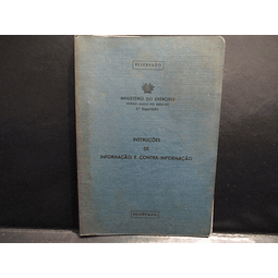 Exército Guerra  Subversiva/Informação Contra Informação  1962 Ministério Do Exército