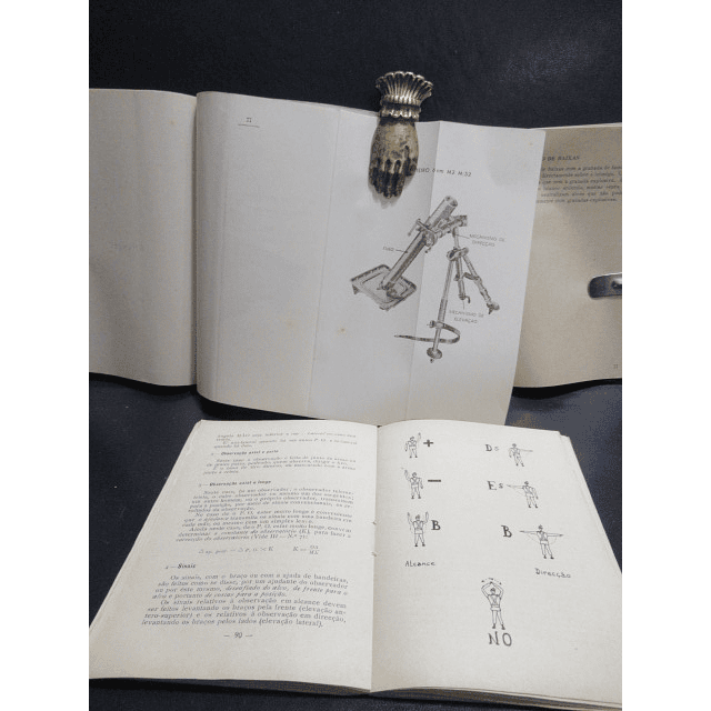 Manual/Instruções Tiro Morteiro 1944/56  Nunes Da Silva/Adalberto Pizarro/Ministério Da Guerra