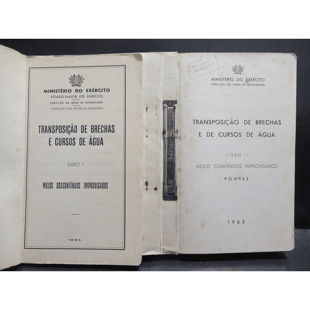 Transposição De Brechas/Cursos De Água/Pontes/Jangadas 1964/5 Exército Português