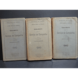 Regulamento Serviço Campanha Organização/Operações/Serviço 1935 Ministério Da Guerra
