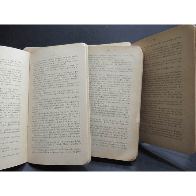 Regulamento Serviço Campanha Organização/Operações/Serviço 1935 Ministério Da Guerra