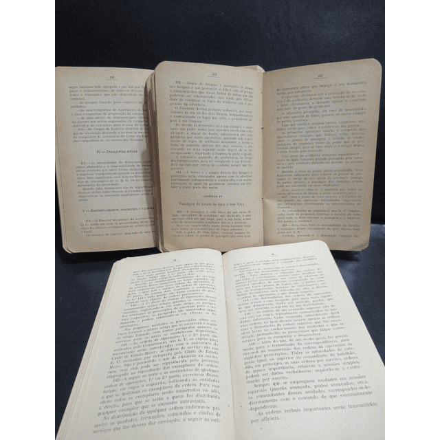 Regulamento Serviço Campanha Organização/Operações/Serviço 1935 Ministério Da Guerra