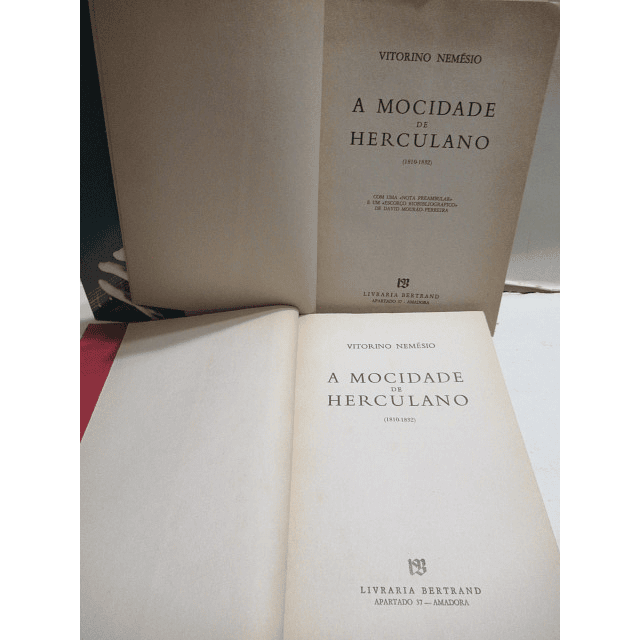 A Mocidade De Herculano 1978/9 Vitorino Nemésio