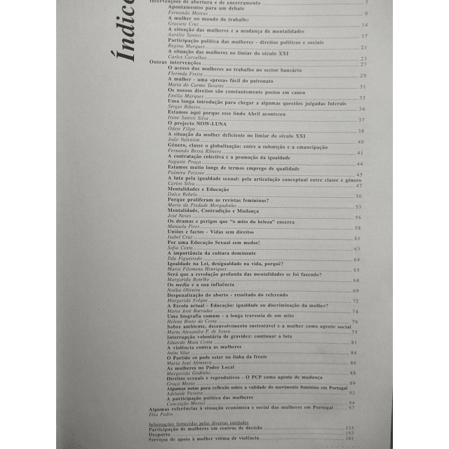 A Situação Das Mulheres No Limiar Do Século XXI 1999 Mulheres Comunistas