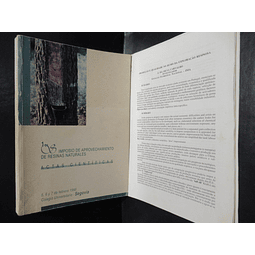 1º Simpósio De Aproveitamento De Resinas Naturais/Atas Científicas 1998 Segovia