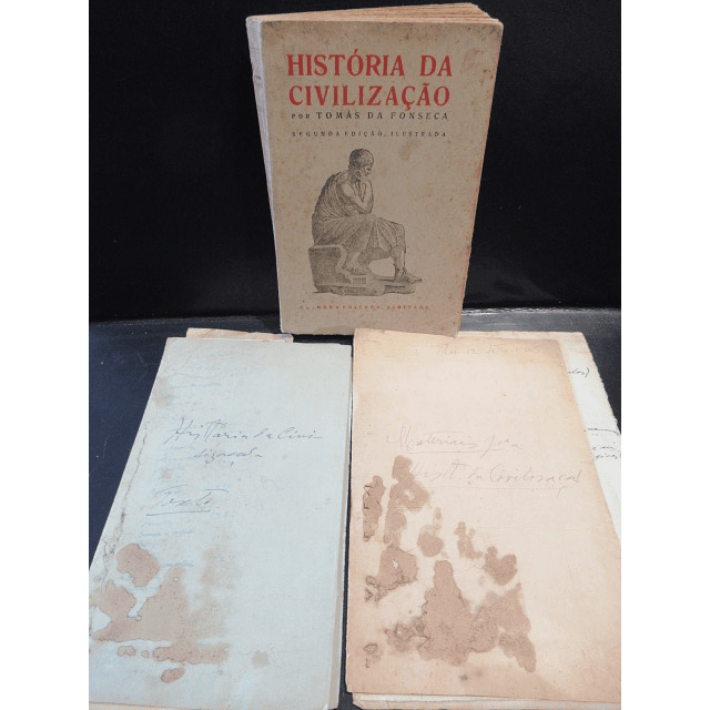 História Da Civilização/Portugal/Manuscritos Da Obra 1929 Tomás Da Fonseca