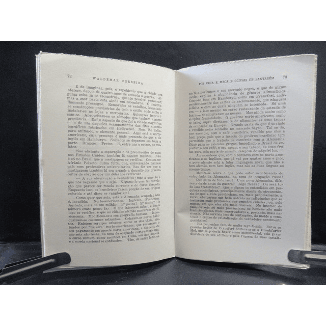 Por Ceca E Meca E Olivais De Santarém 1958 Waldemar Ferreira