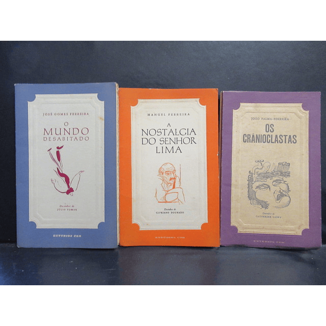 O Mundo Desabitado/Nostalgia Sr. Lima/Os Crãnioclastas J. Gomes Ferreira/J. Palma Ferreira...
