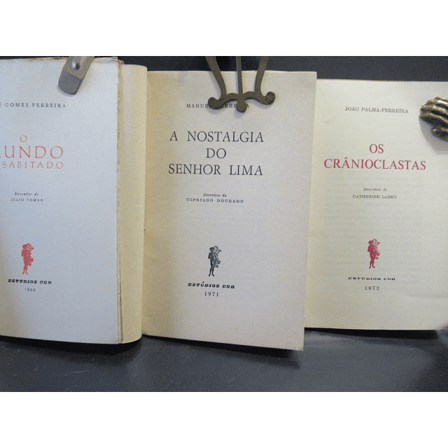 O Mundo Desabitado/Nostalgia Sr. Lima/Os Crãnioclastas J. Gomes Ferreira/J. Palma Ferreira...