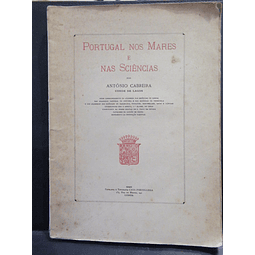 Portugal Nos Mares E Nas Ciências 1929 António Cabreira Conde De Lagos