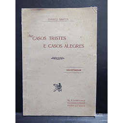 Casos Tristes E  Casos Alegres 1926 Cyriaco Santos