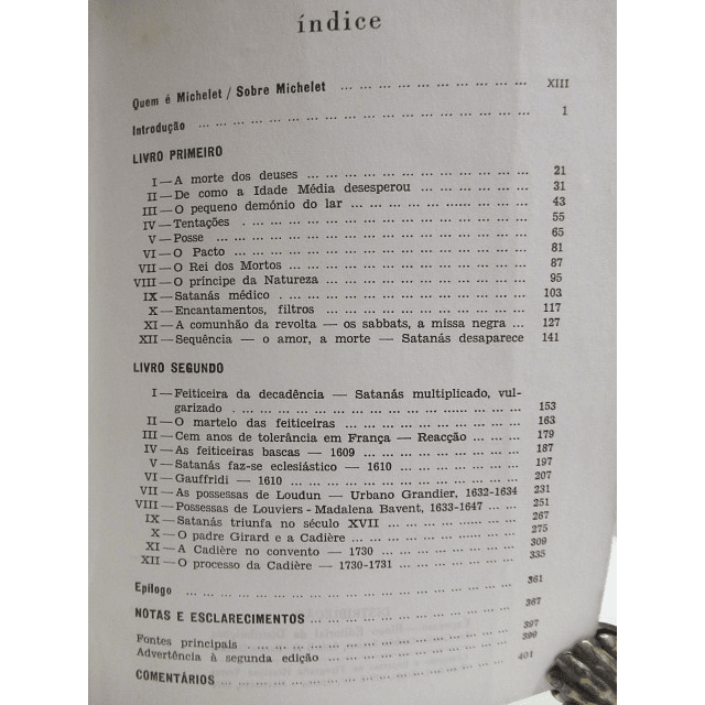 Sobre As Feiticeiras 1974 Jules Michelet/A. Cautela/M. Teresa Horta/Outros