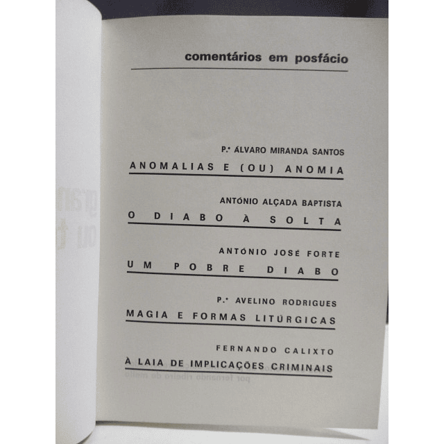 Grande Livro S. Cipriano/Tesouros Feiticeiro 1974 S. Cipriano/A. alçada Batista/F. Calixto/Outros