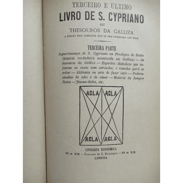 O Grande Livro De S. Cypriano 