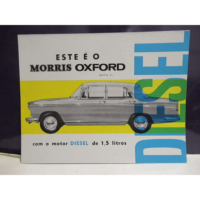 Morris Oxford/Traveller Serie VI Diesel 1964 Brochuras Informativas/Publicitárias