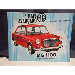 MG 1100 O Mais Avançado De Todos Os Tempos !960/70 Brochura Publicitária