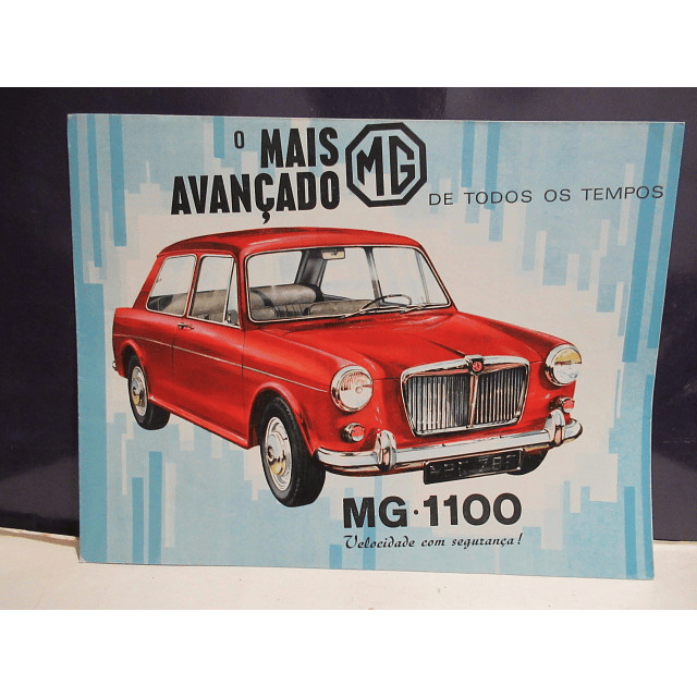 MG 1100 O Mais Avançado De Todos Os Tempos !960/70 Brochura Publicitária