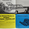 Morris Oxford/Traveller Serie VI Diesel 1964 Brochuras Informativas/Publicitárias