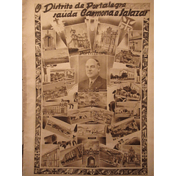 Portalegre O Distrito Saúda Carmona/Salazar XII Ano Revolução Nacional 1938 Magalhães Pessoa