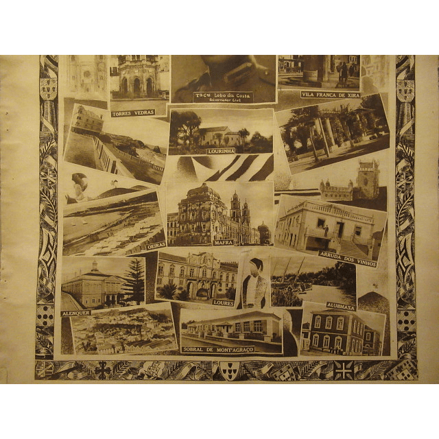 Lisboa Distrito Saúda Camona/Salazar XII Ano Revolução Nacional 1938 Lobo Da Costa