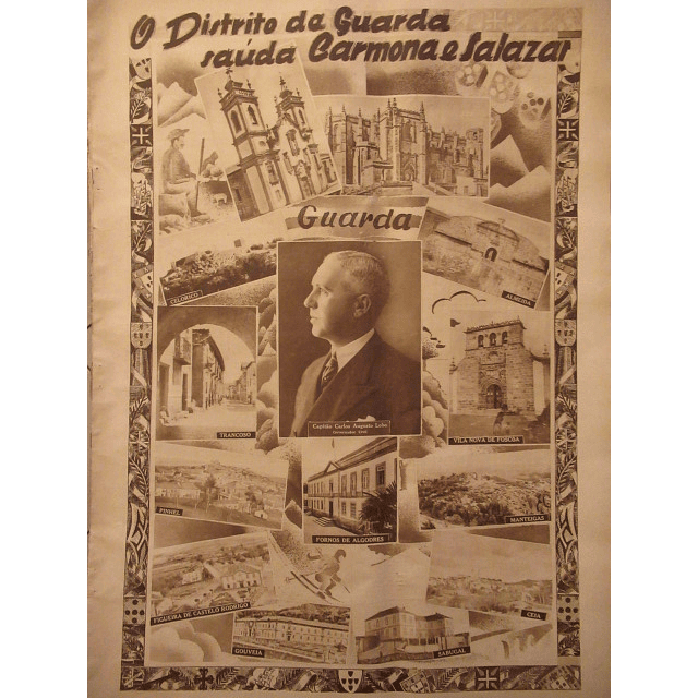 Guarda Distrito Saúda Carmona/Salazar XII Ano Revolução Nacional Carlos Augusto Lobo