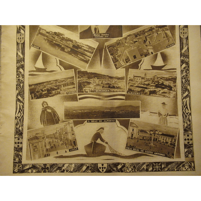 Faro Distrito Saúda Carmona/Salazar XII Ano Revolução Nacional 1938 Matias Sanchez