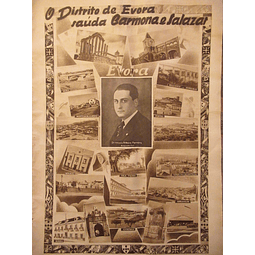Ëvora Distrito Saúda Carmona/Salazar XII Ano Revolução Nacional 1938 Antº. Ribeiro Ferreira