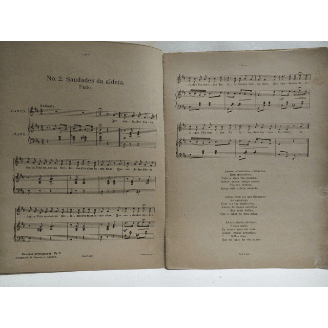 Canções Portuguesas/1ª Serie Neuparth & Carneiro