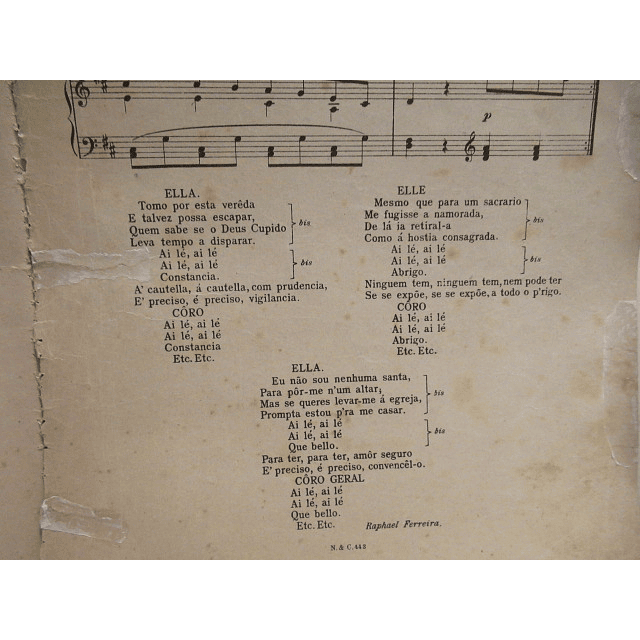 Canções Portuguesas/1ª Serie Neuparth & Carneiro