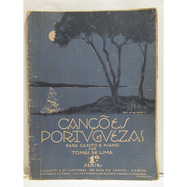 Canções Portuguesas Canto/Piano 1ª Serie Tomás De Lima/Stuart