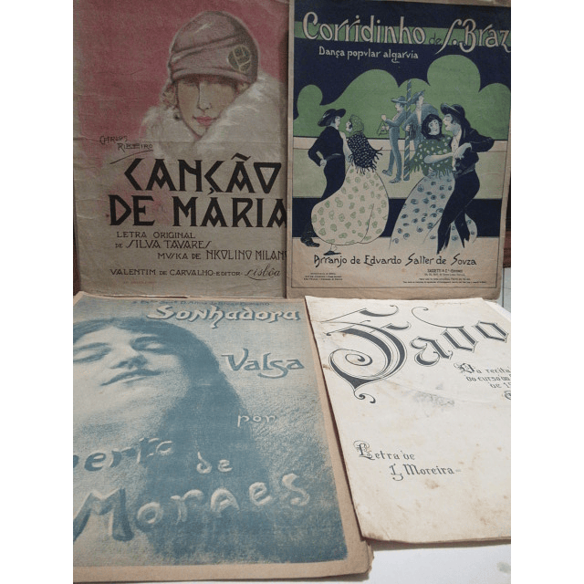 Fado /Canção Maria/Sonhadora/Corridinho S. Braz Silva Tavares/S. Moraes/E.Salter De Souza