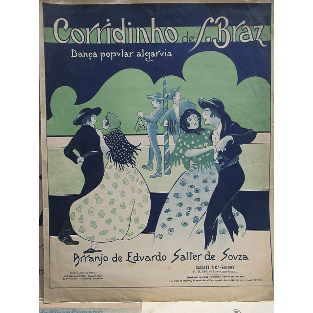 Fado /Canção Maria/Sonhadora/Corridinho S. Braz Silva Tavares/S. Moraes/E.Salter De Souza