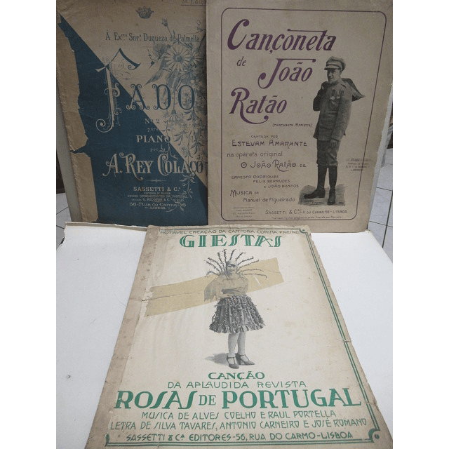 Cançoneta João Ratão/Giestas/Fado Corina Freire/Rey Colaço/Estevam Amarante